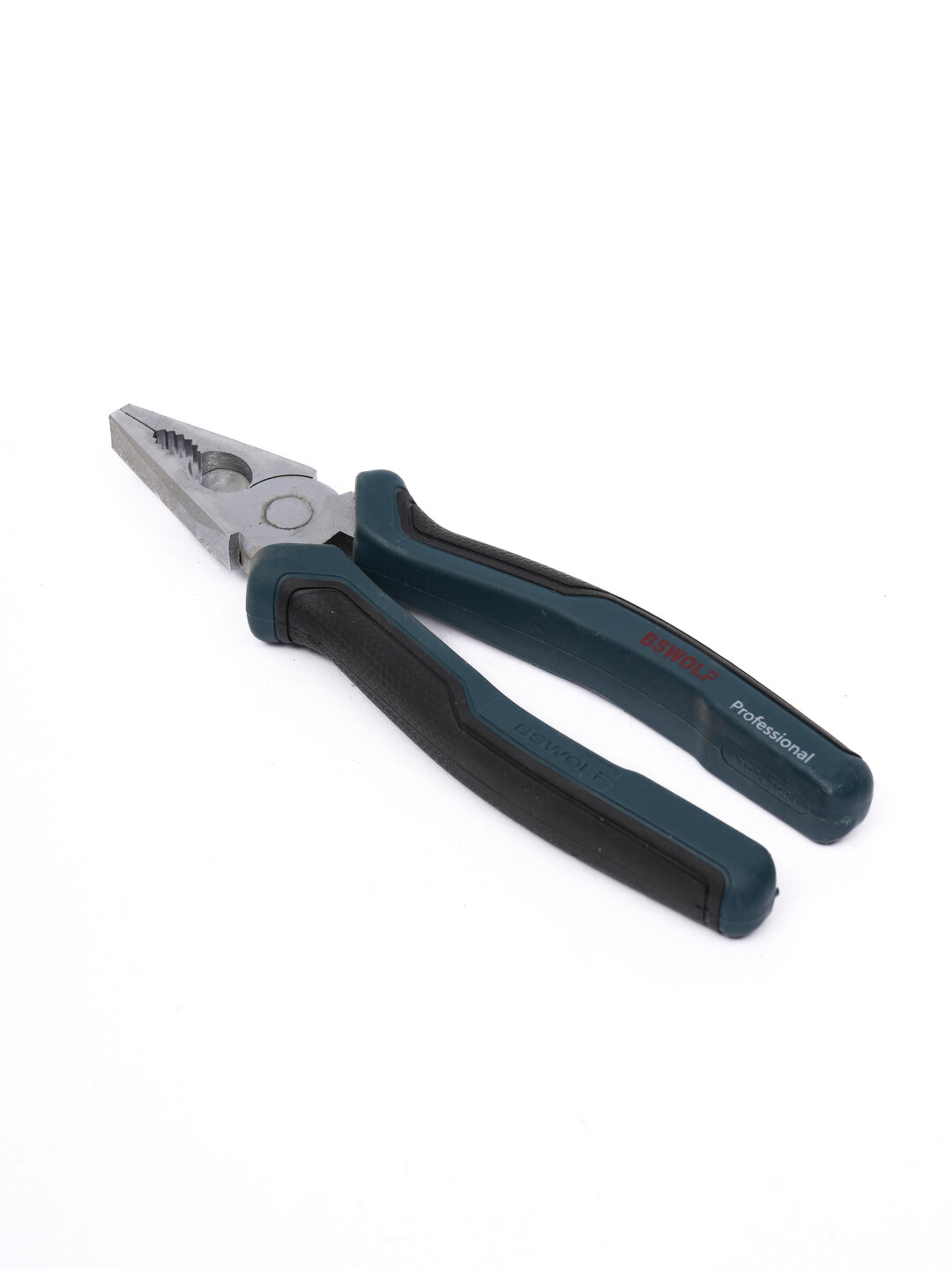 Плоскогубцы "BSWOF", профессиональные, 8-200мм, резиновые рукоятки-чехлы, молибденовые губки — фото 1