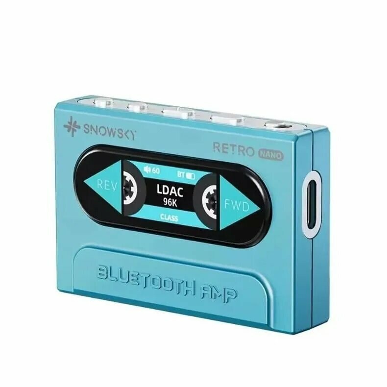 Fiio Snowsky Retro Nano Беспроводной аудиоприемник Bluetooth без потерь для наушников с адаптером усилителя 3, 5 мм/4, 4 мм