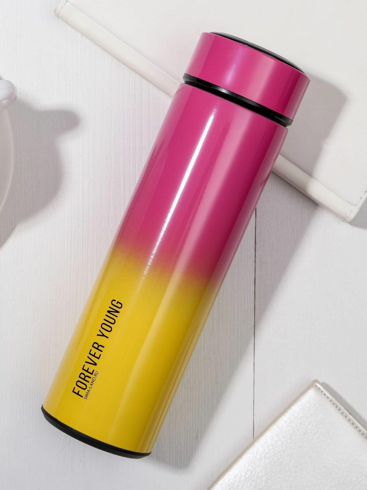 Термос Счастье, 500 мл, сохраняет тепло 10 ч