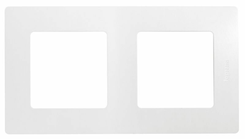 Рамка 2-м Etika бел. IEK 672502 — фото 1