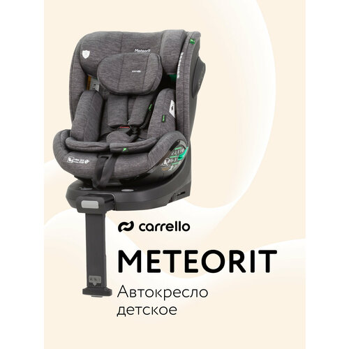 фото Автокресло carrello meteorit, marble grey, стандарт безопасности i-size r129, isofix