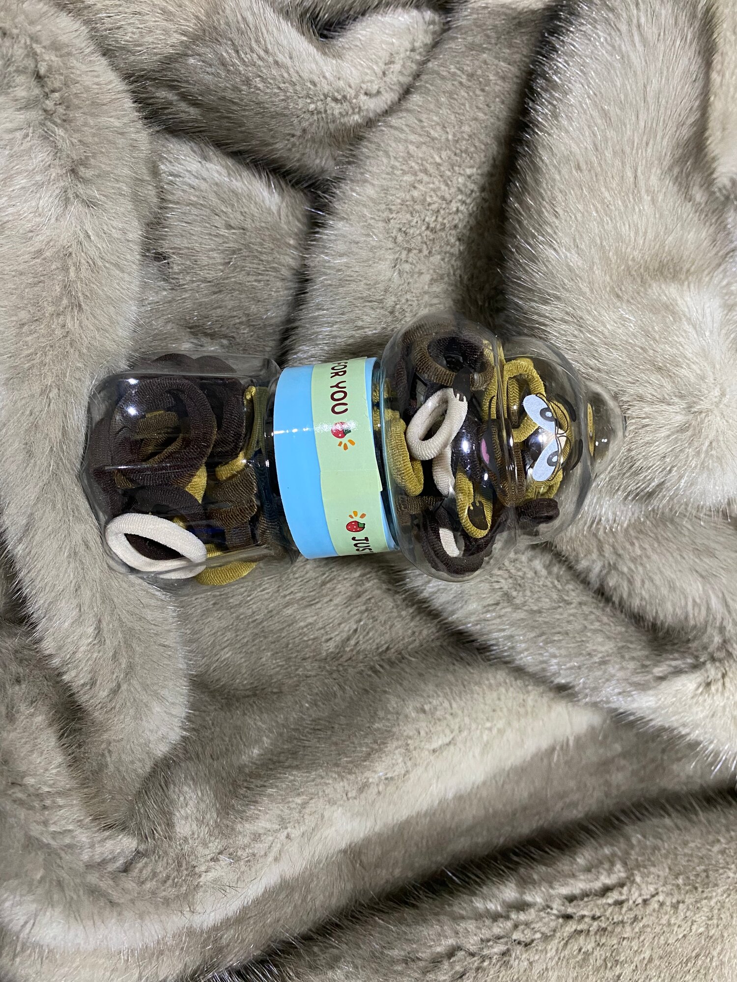 Набор резинок, для волос, в декоративной упаковке, для девочек — фото 1