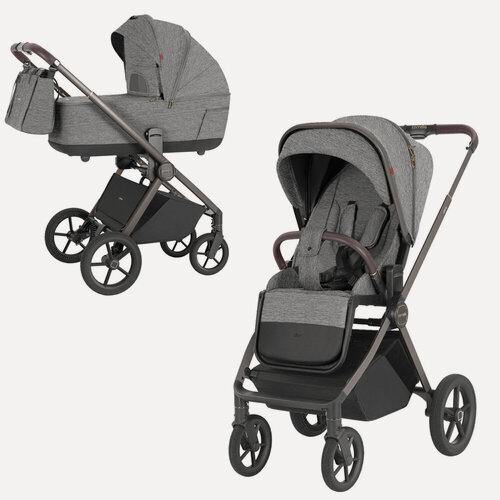 Изображение товара Детская коляска 2в1 Carrello Ultra, цвет Metal Grey / 2025 (Серо-графитовый), артикул производителя CRL-6527