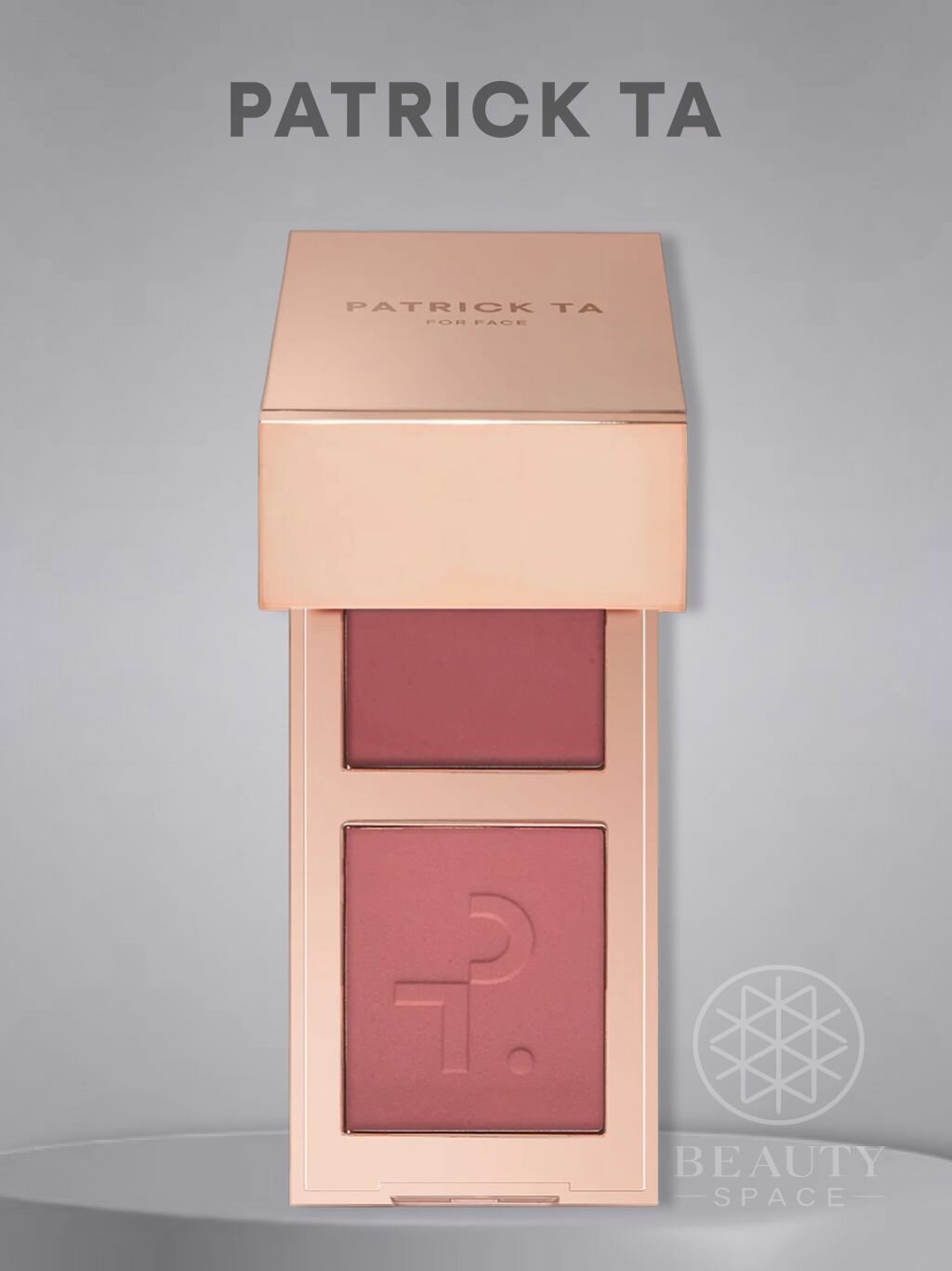 Patrick TA Румяна Major Headlines Double-Take Cream and Powder Blush Duo Mini (She Goes To The Gym), 5g