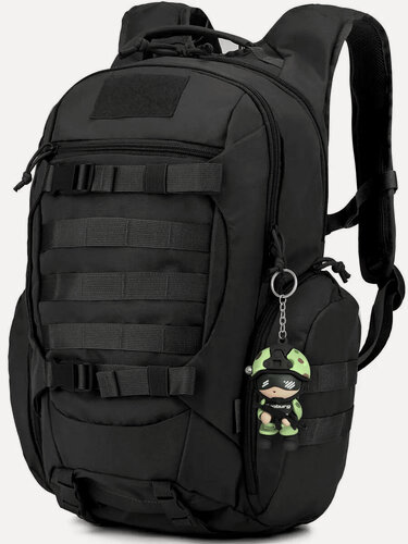 Изображение товара Рюкзак мужской тактический для походов 30 литров черный