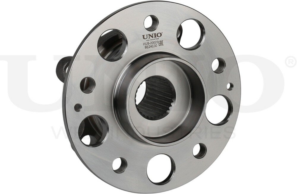 Ступица передняя задняя UNIO HUB-20025 Ssangyong Actyon II 12-, Korando III 10- без ABS