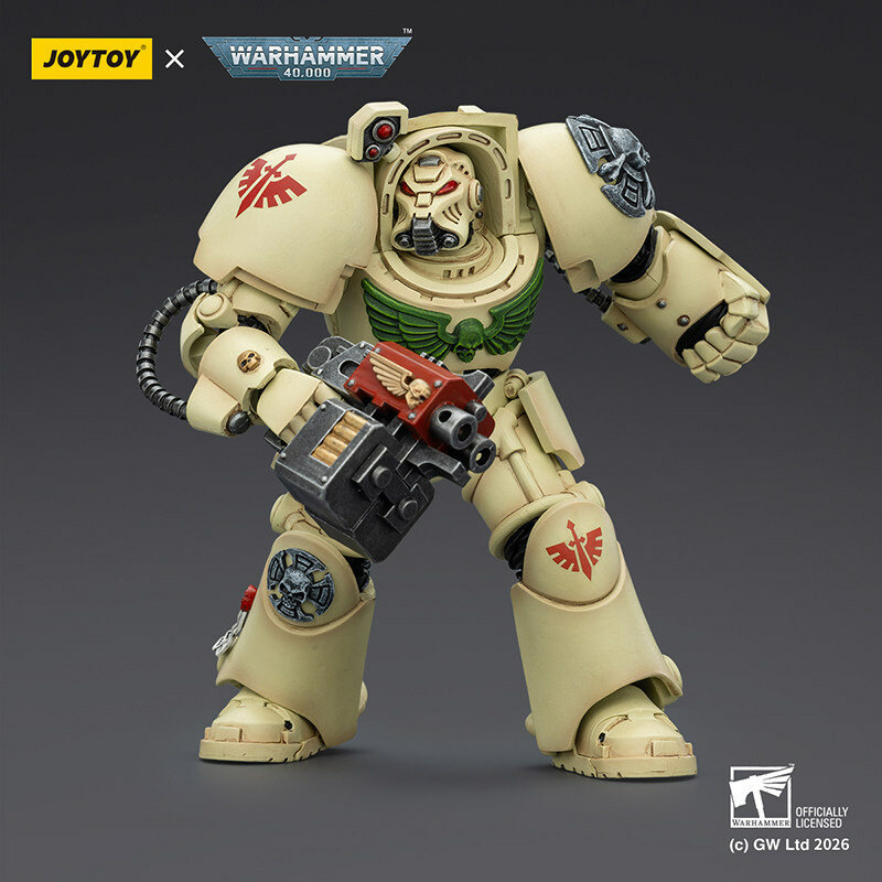 JOYTOY Dark Source Warhammer 40K6 Глава 18 Терминатор Черный тамплиер Белый шрам подвижная фигурка солдата модель для игры