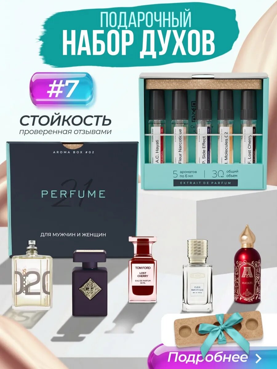 Духи, подарочный набор пробников