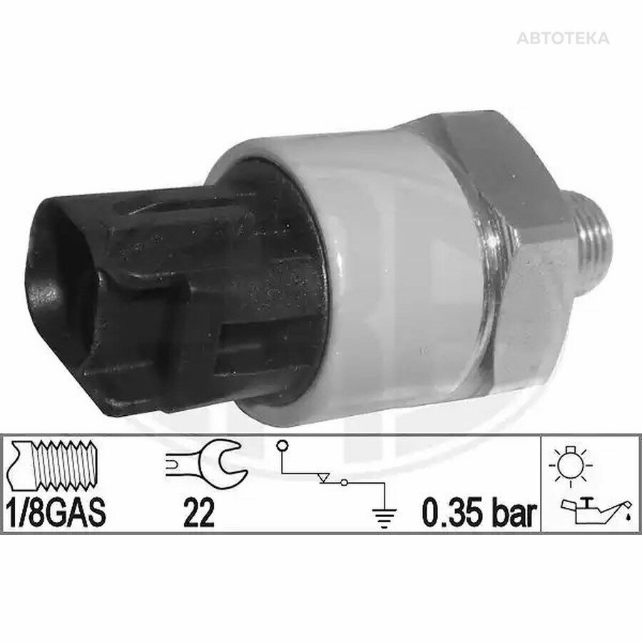330902 Датчик давление масла\ SUBARU FORESTER/LEGASY/OUTBACK 2.5 08-> ERA 330902