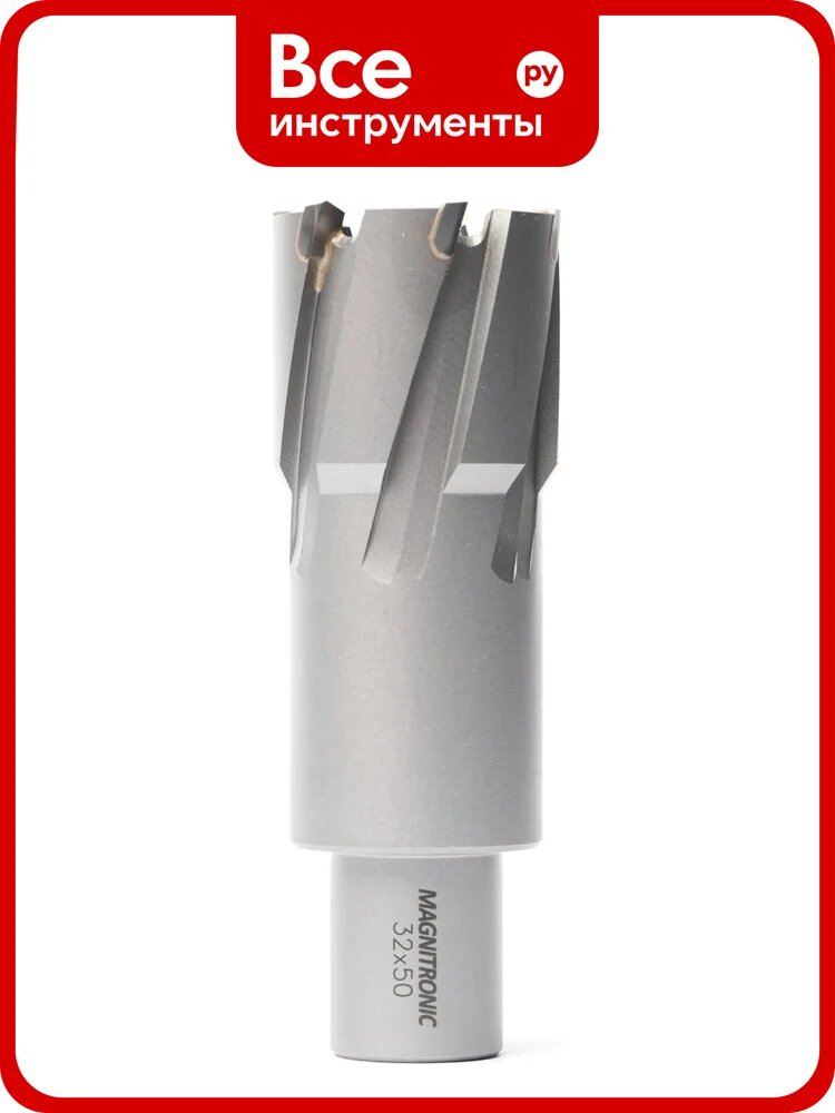 Сверло корончатое Magnitronic TCT DNTX40320 DNTX-40320 типа Weldon из твердого сплава для точного сверления металла