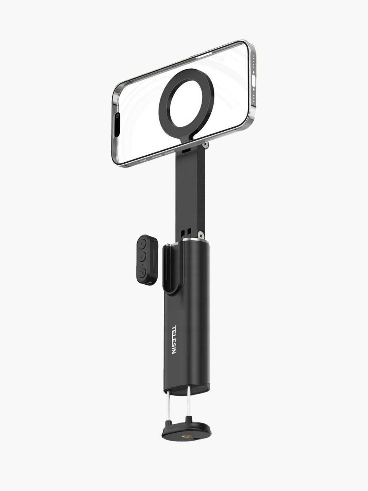 Магнитный держатель для телефона с магсэйф Telesin Travel Holder с дистанционным управлением, P1-HSS-02