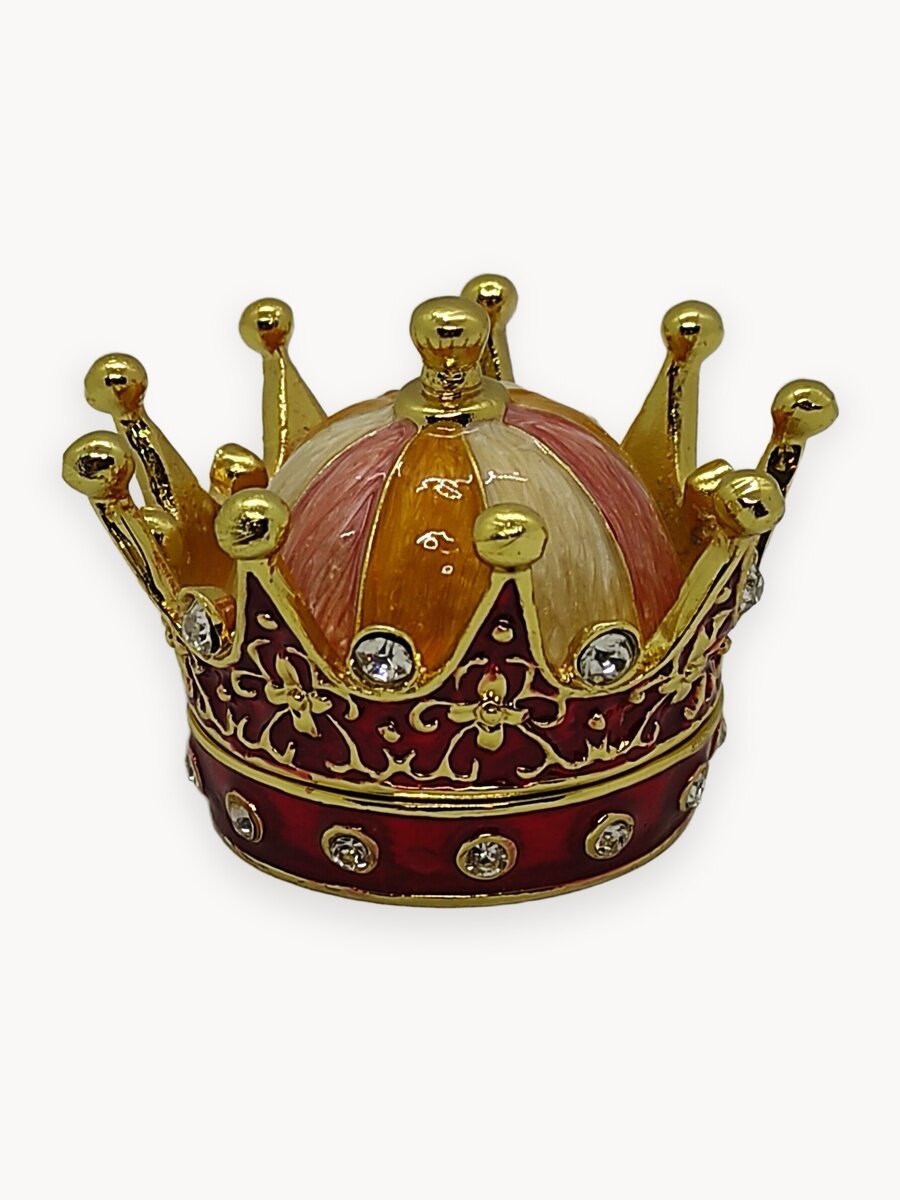 Шкатулка Фаберже "корона королевская"