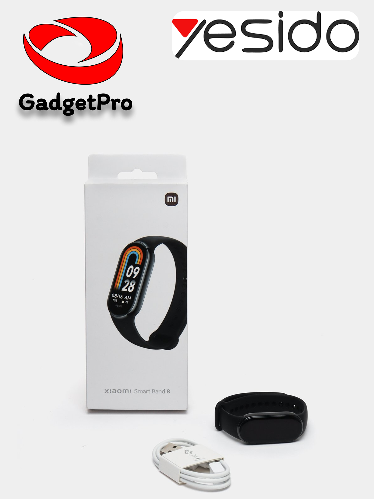 Смарт-браслет "Xiaomi Mi Band 8", фитнес-трекинг, пульсометр, измерение SpO₂