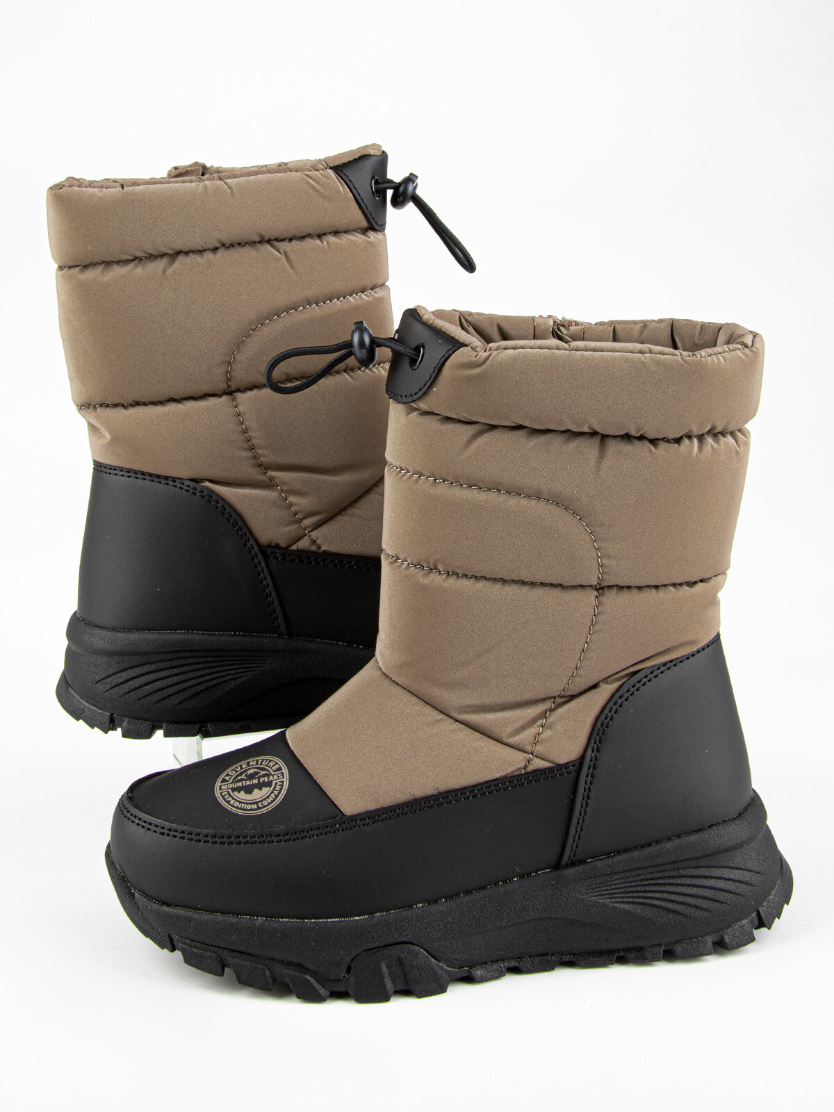 Дутики Kapika, размер 32, коричневый — фото 1