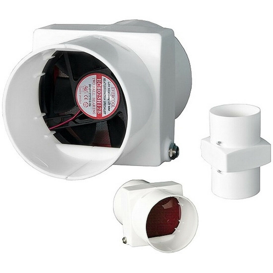 Муфта Piteco В01 с вентилятором для биотуалета