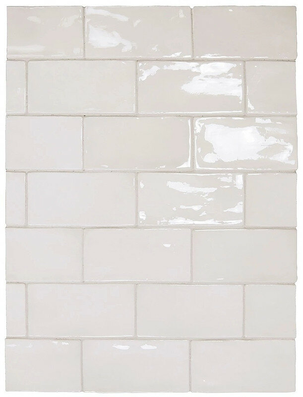 Керамическая плитка Equipe Manacor White 26909 настенная 75х15 см белый