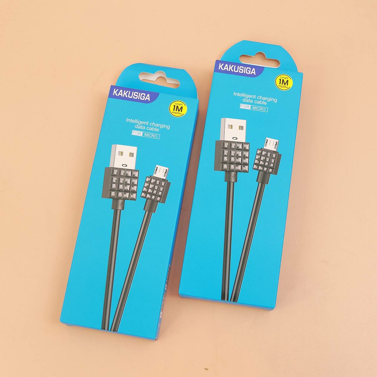 Высокоскоростной USB Кабель KAKUSIGA KSC-328 Micro USB, прочный, черный
