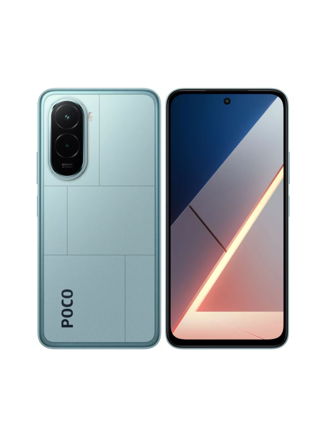 Смартфон от бренда Poco M7 8/256GB Blue EU, голубой цвет, 7000 мА·ч — фото 1