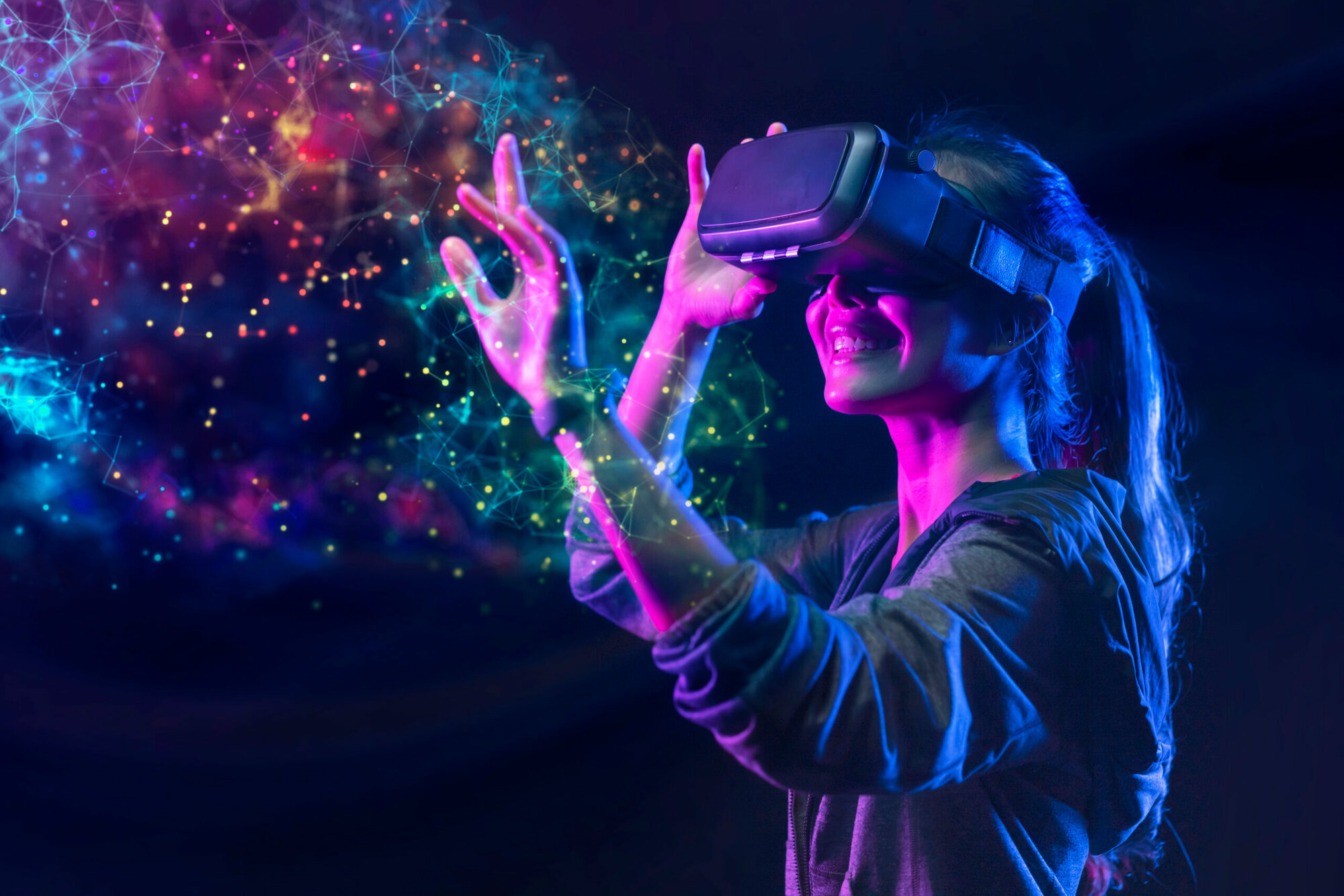 Виртуальные очки VR box, для игр и фильмов, VR G06A — фото 1