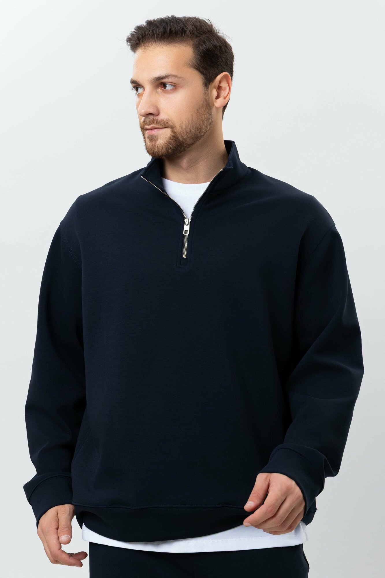 Толстовка TERRA PRO, размер L, , navy