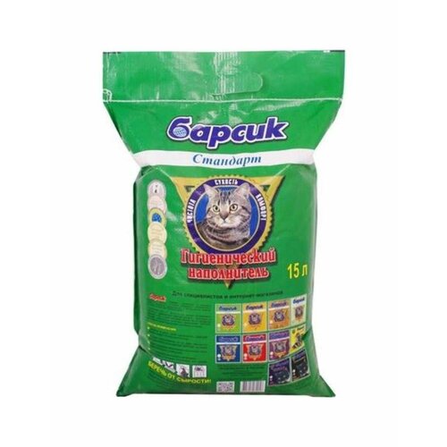 Барсик ToFu наполнитель комкующийся кукурузный - 4,54 л