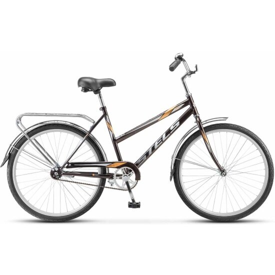 Stels Городской велосипед 26" Legenda 200 C Z010 Коричневый 2025 (без корзины) (М)