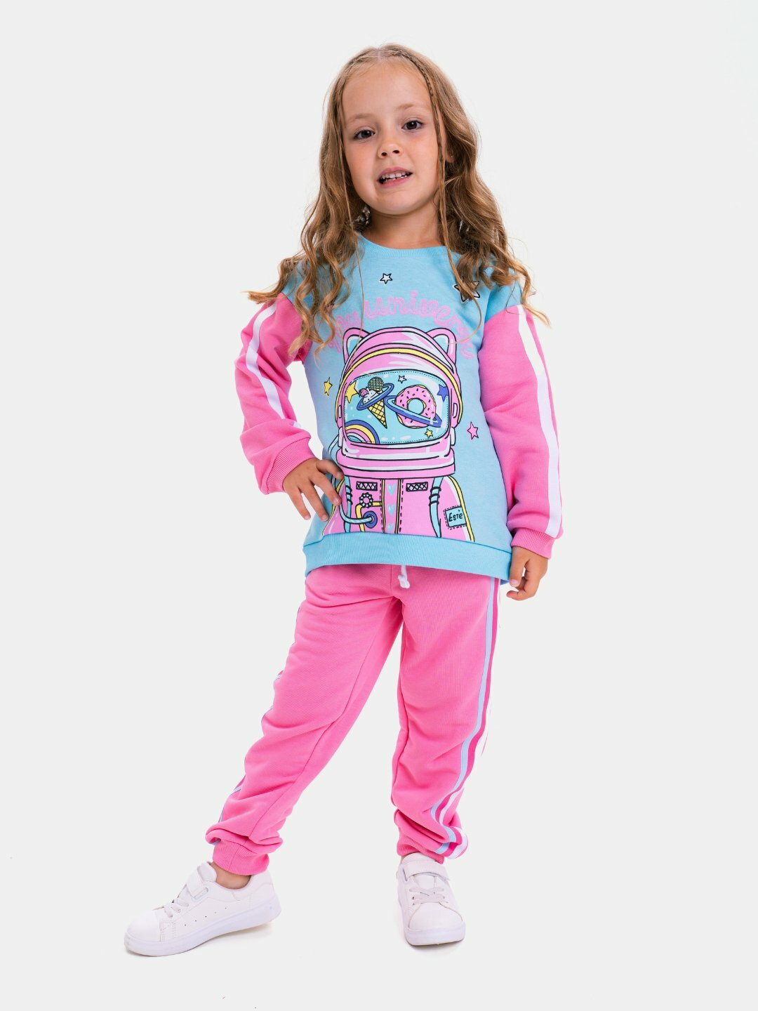 Толстовка neo, размер 104, голубой — фото 1