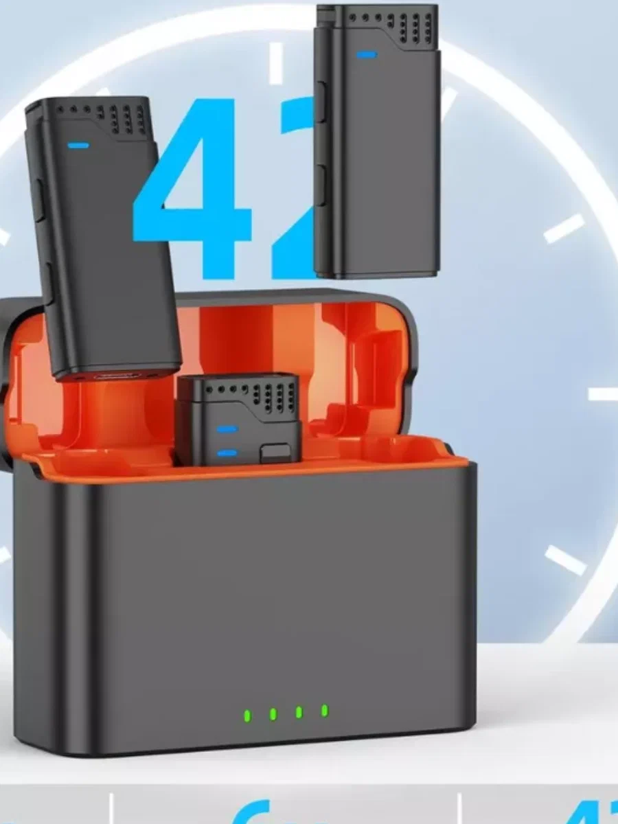 Микрофон для андроид и айфона Lighting и Type-C удобний версия — фото 1