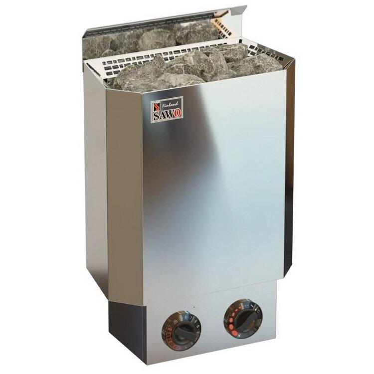 Печь для сауны Sawo Nordex Mini NRM-23NB-Z (с пультом снаружи нержавейка внутри оцинковка)