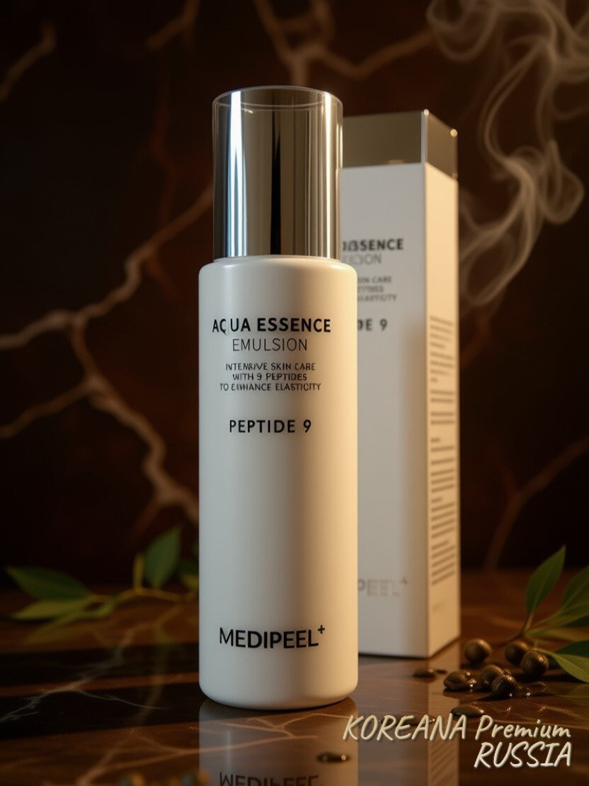 MEDI-PEEL Aqua Essence Emulsion Peptide 9 эмульсия для лица с пептидами, 250 мл — фото 1