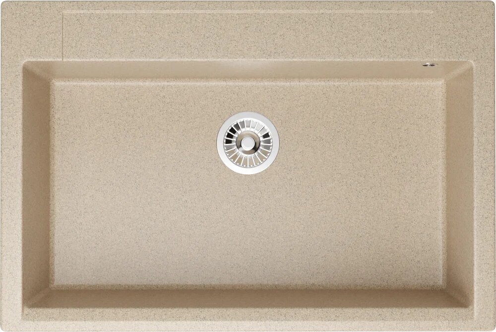 Мойка кухонная Domaci Савона РА 760 мраморная 76x51 прямоугольная мойка для кухни бежевая российская