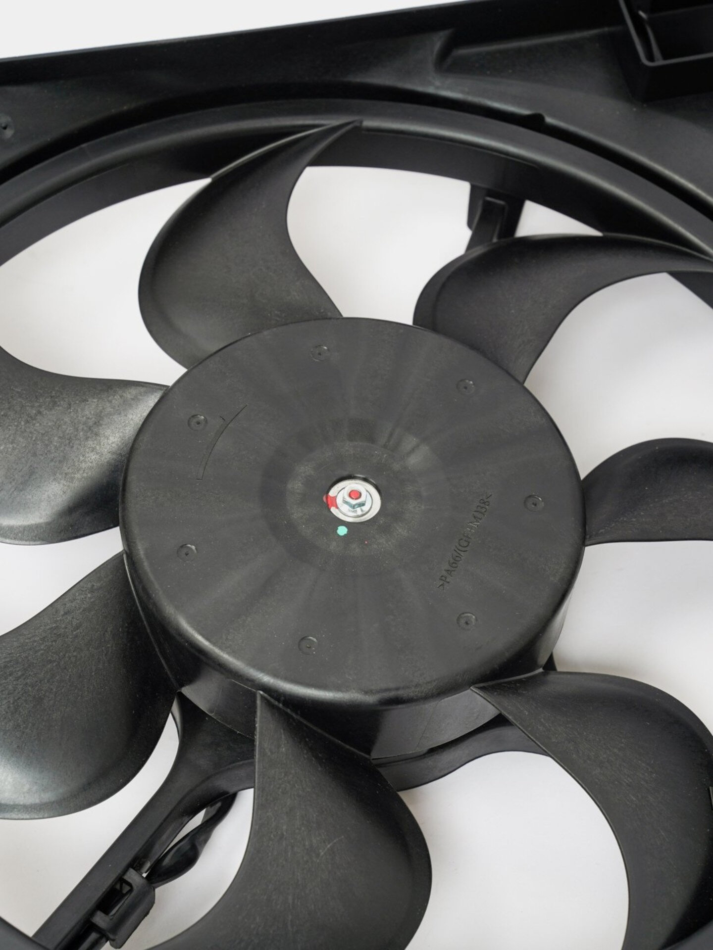 Вентилятор охлаждения радиатора Spark, 1.25 автомат, "PTS" — фото 1