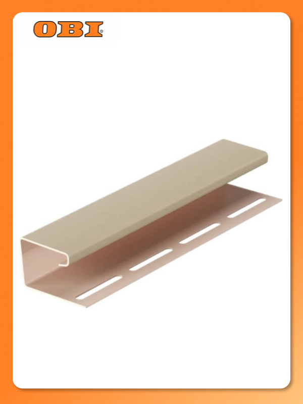 J-профиль Docke Premium Крем-брюле винил влагоустойчивый бежевый