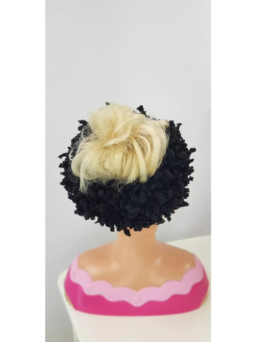 Резинка для волос, для хиджаба и платка, объемная, велюровая, диаметр 12см, 2 шт. — фото 1