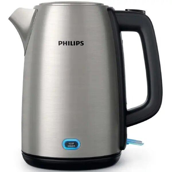 Электрочайник Philips HD9353/90 Silver, Безопасность: Блокировка включения без воды, Вес: 1.1 кг, Длина сетевого шнура: 70 см