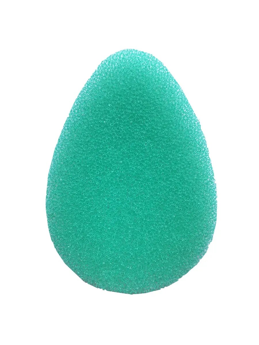 Набор: спонж-губка "Капля" косметический "Ромб" — фото 1