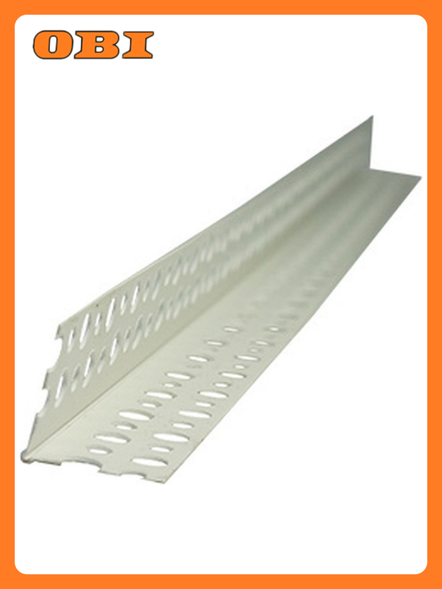 Профиль угловой ПВХ 3000x25x25 мм