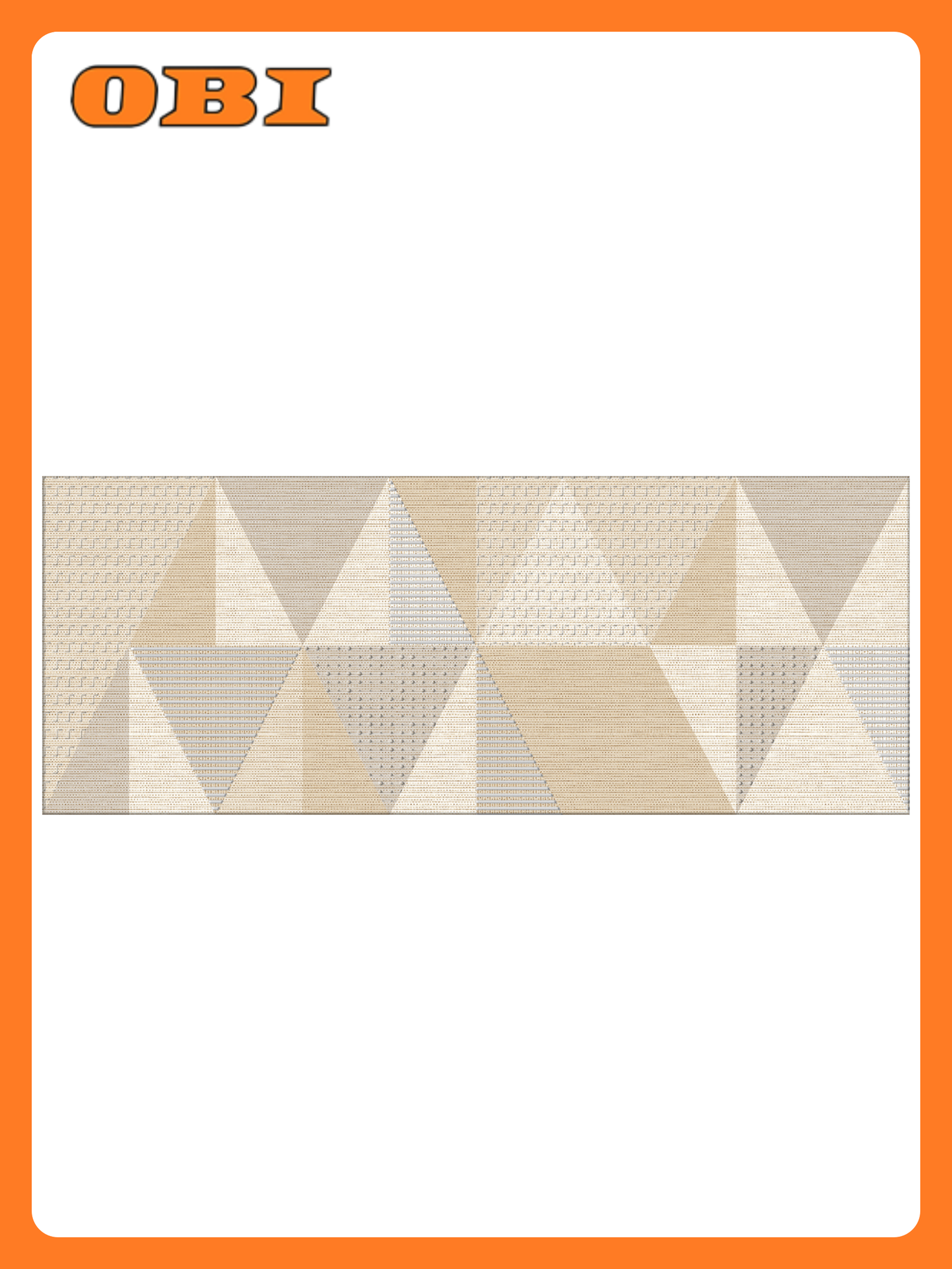 Плитка настенная Azori Veneziano Casual бежевая матовая 201x505 см