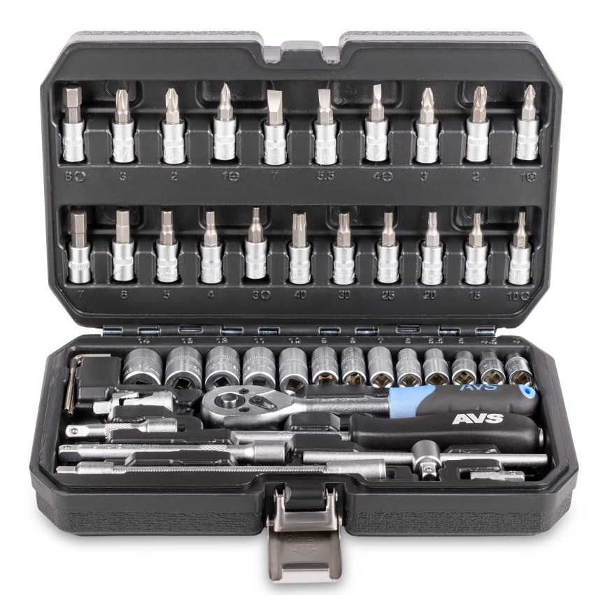 Набор инструментов 46 предметов "master" avs mts-46 — фото 1