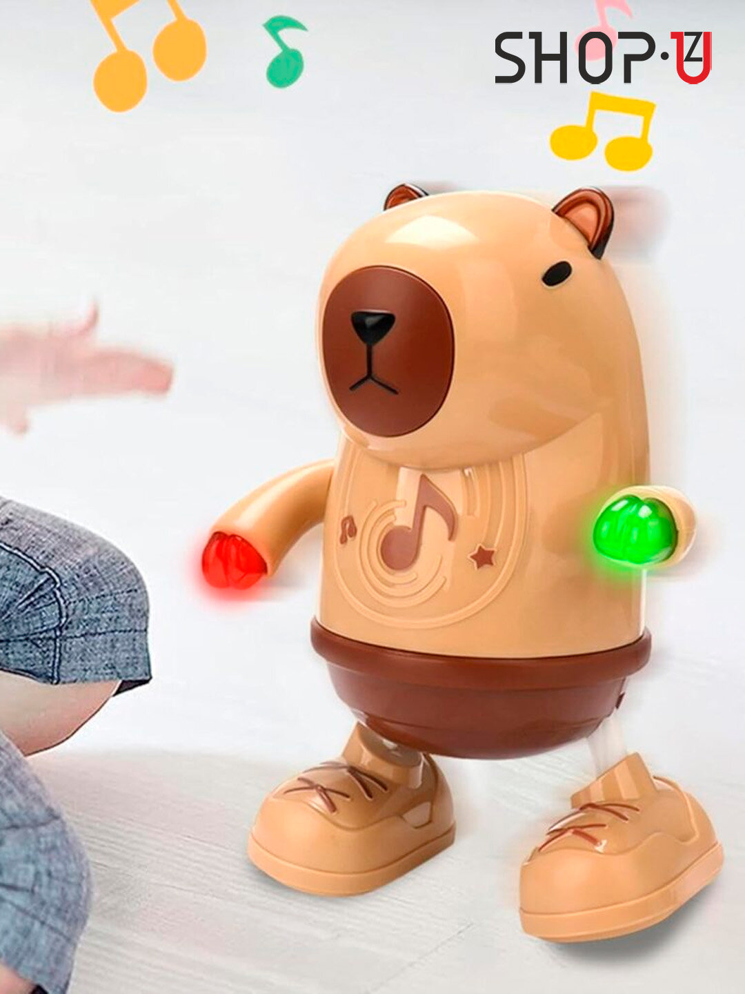 Развивающая музыкальная игрушка, для новорожденных, звуковые и световые эффекты