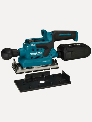 Изображение товара Аккумуляторная вибрационная шлифовальная машина LXT 18В, без акк и з/у, Makita DBO380Z