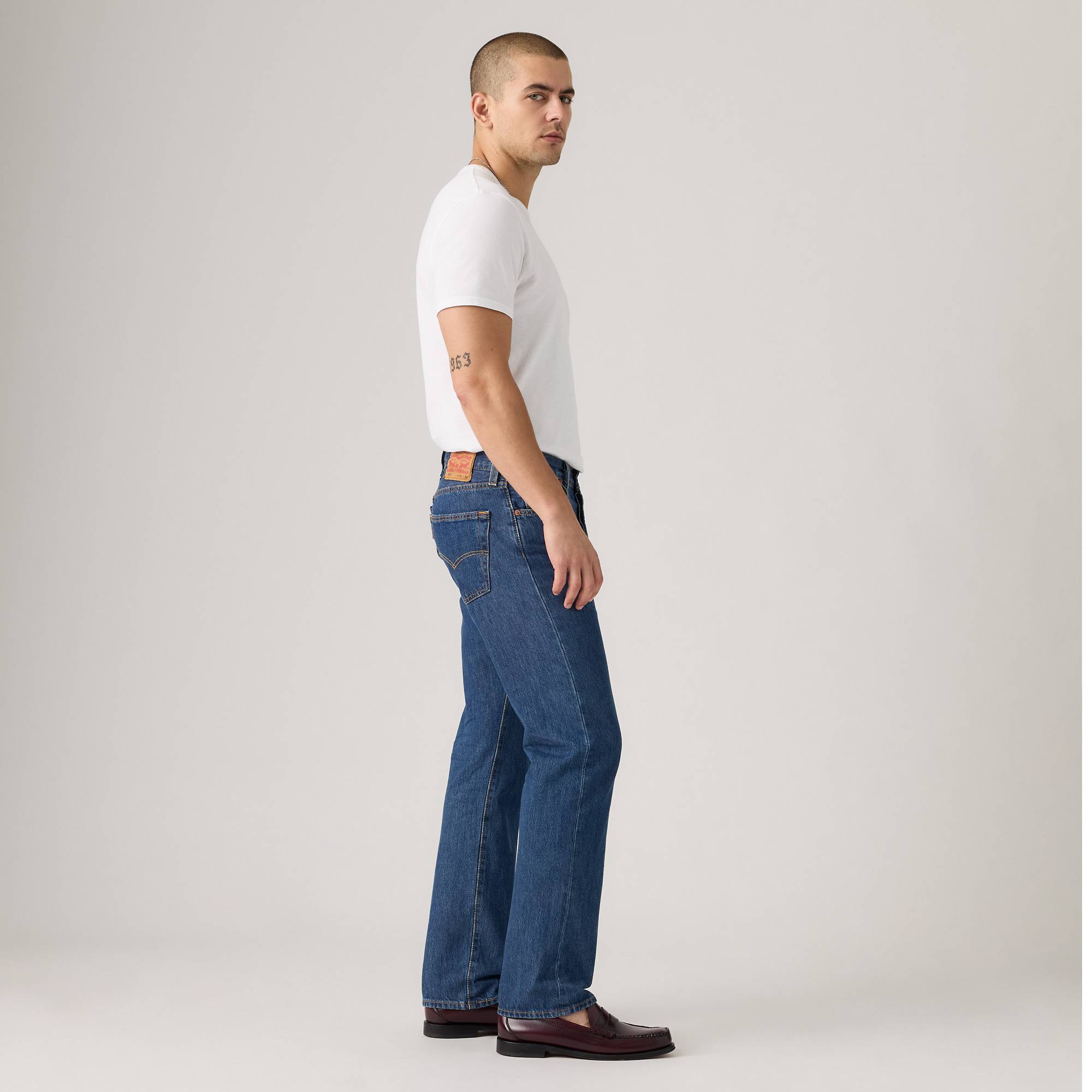 Джинсы классические Levi's Men 501 Original, размер 36/32 JEAN, синий — фото 1