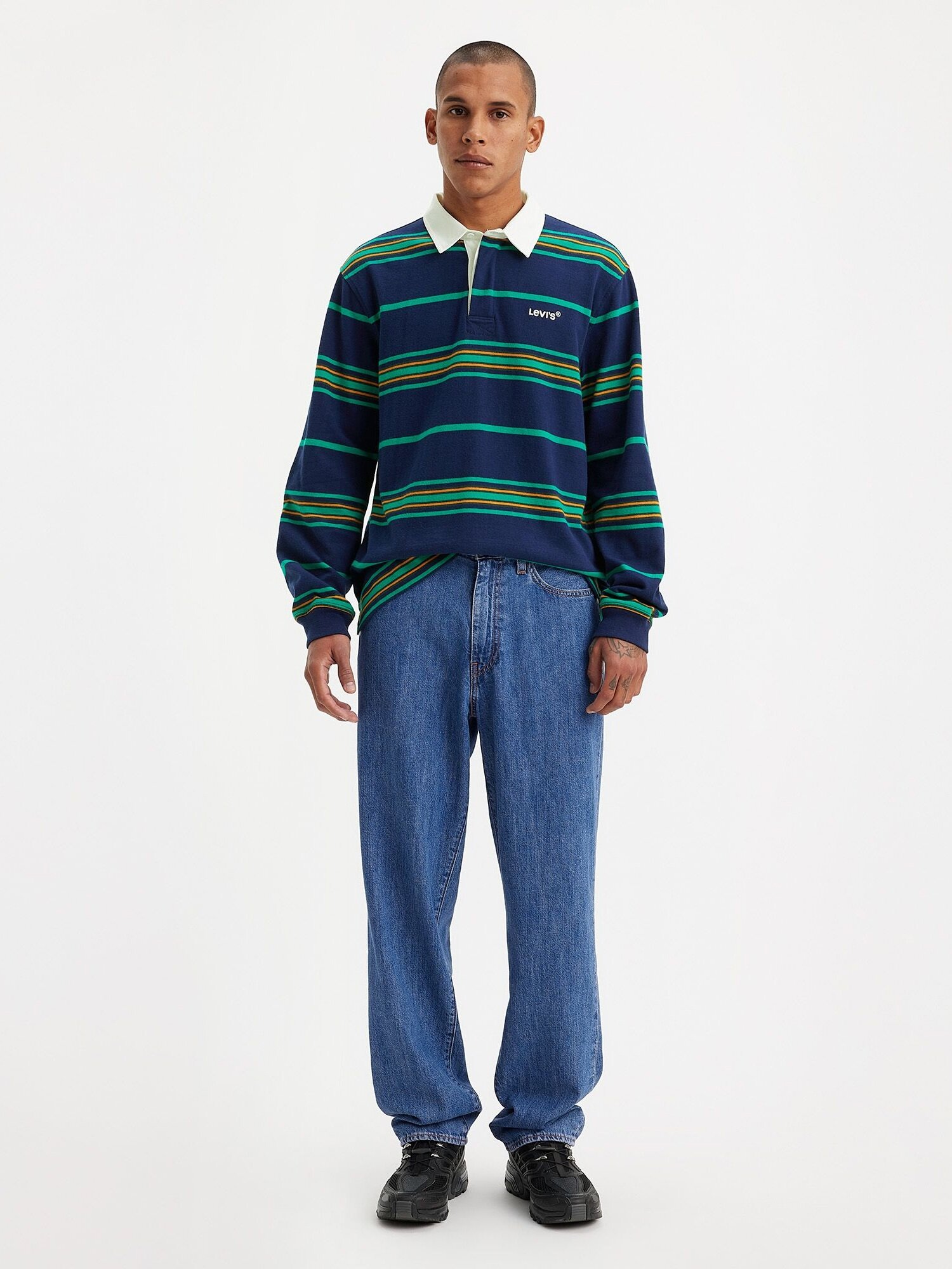 Джинсы широкие Levi's 568™ Loose Lightweight, размер 32/34 JEAN, синий — фото 1