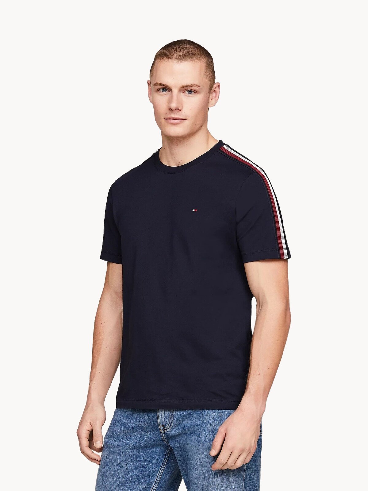 Футболка TOMMY HILFIGER, размер M, синий