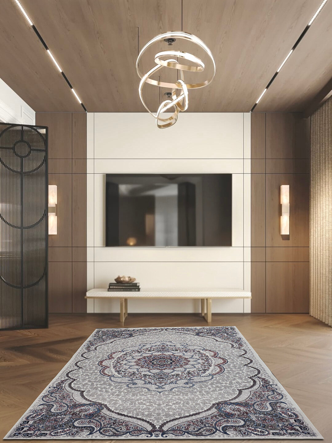 Современный ковер размером 4 x 7 — фото 1