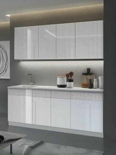 Изображение товара Модульная кухня Оливия МДФ 2м белый глянец со столешницей миф