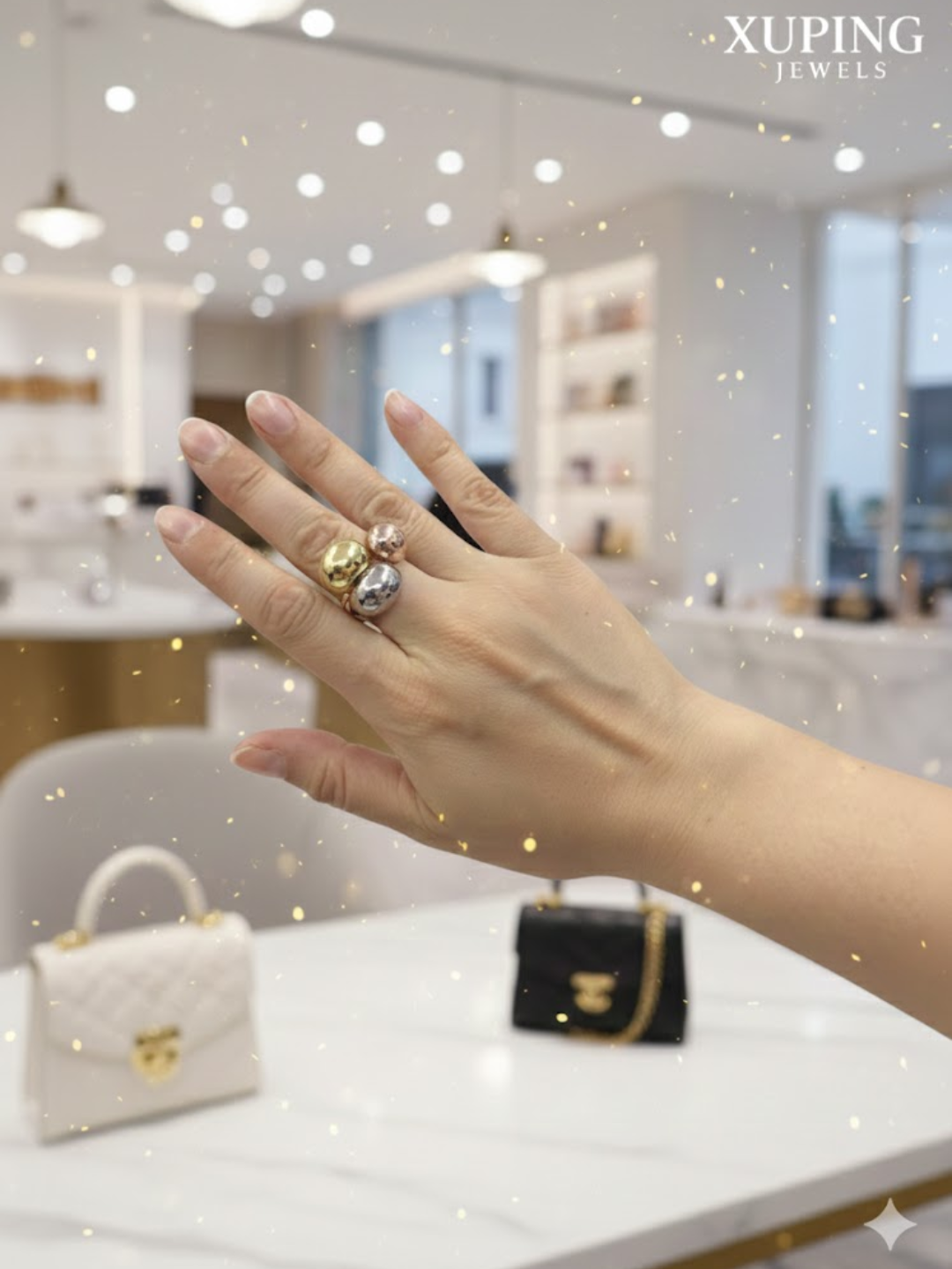 Кольцо-кулон