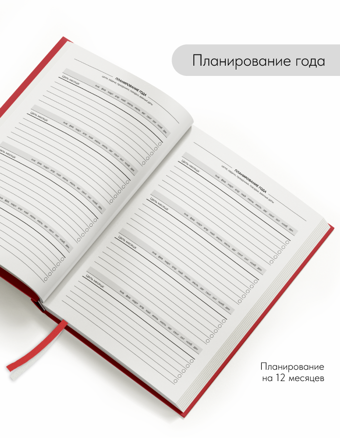 Еженедельник недатированный, планер на год , Coverlis — фото 1