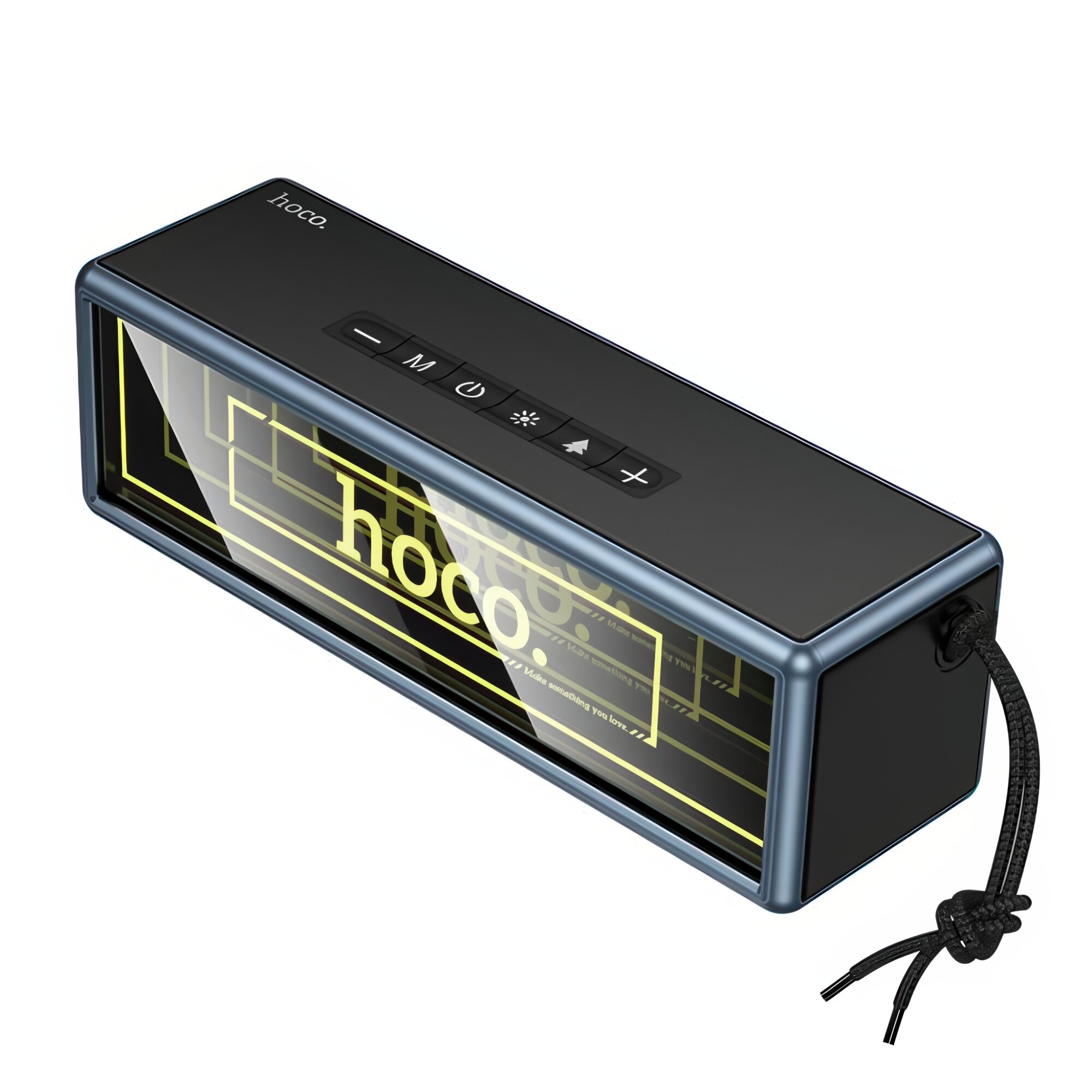 Портативная Bluetooth-колонка HOCO HC40, 20 Вт, RGB подсветка, TWS, USB, TF, AUX