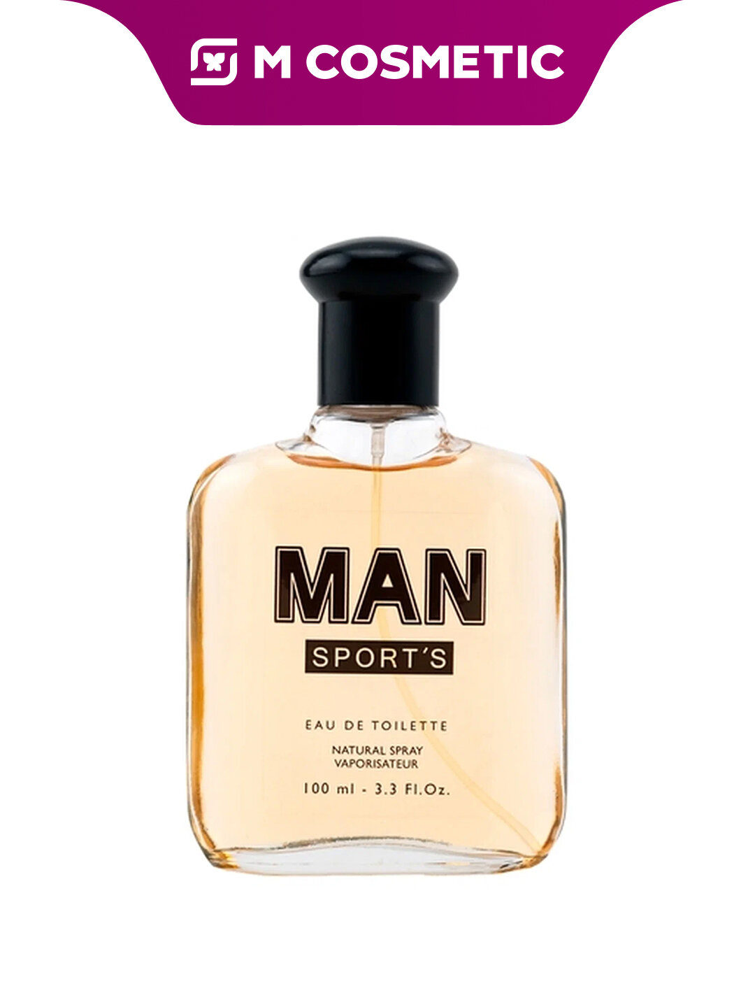 Туалетная вода MAN SPORTS, "Туалетная Вода", свежий мужской аромат, 100 мл